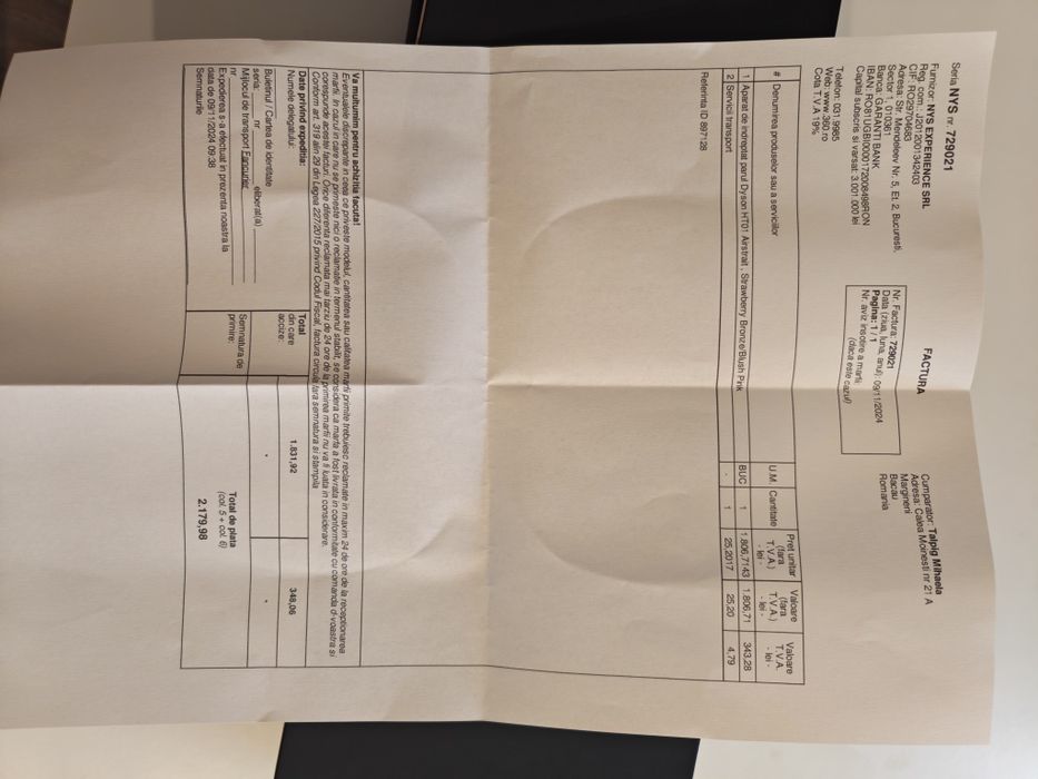 Dyson Airstrait ca nou