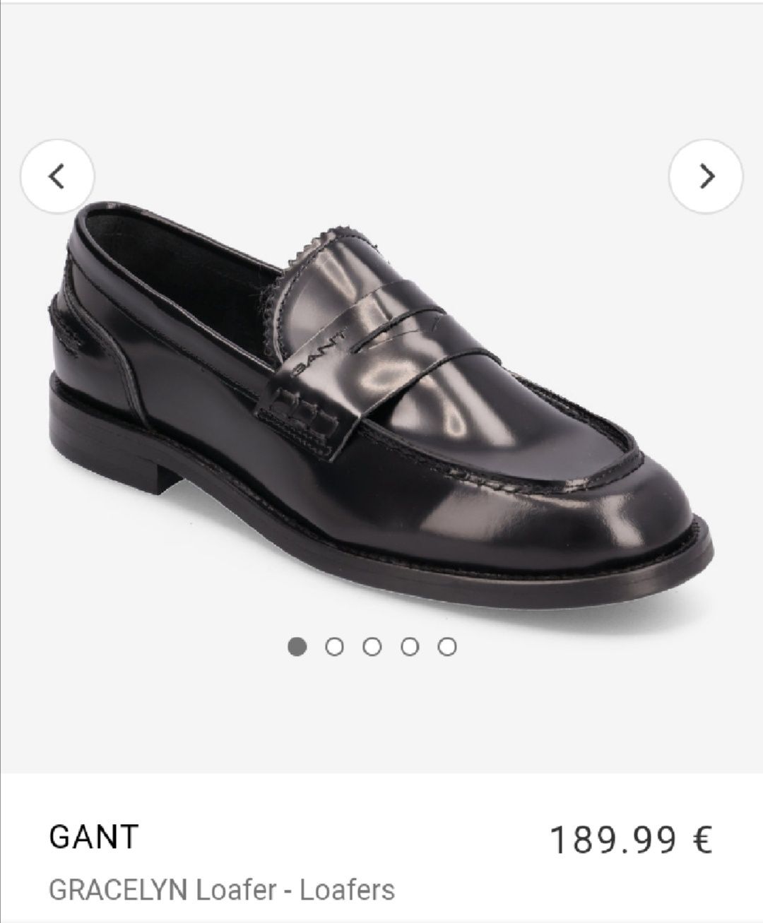 Pantofi piele dama GANT nr. 39 - noi