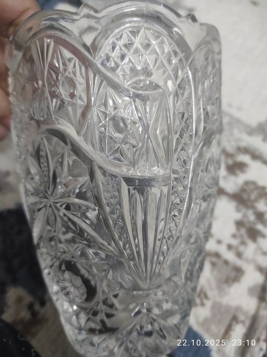 Хрустальные вазочки 2 тш