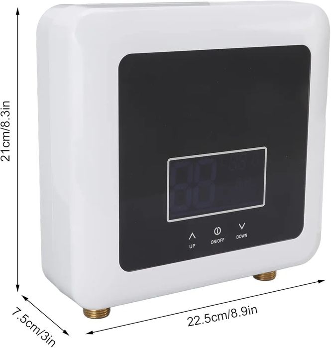 Мощен 7,5KW бойлер с дисплей и дистанционно управление.