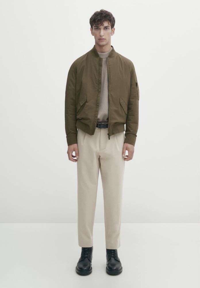 Jacheta bomber Massimo Dutti