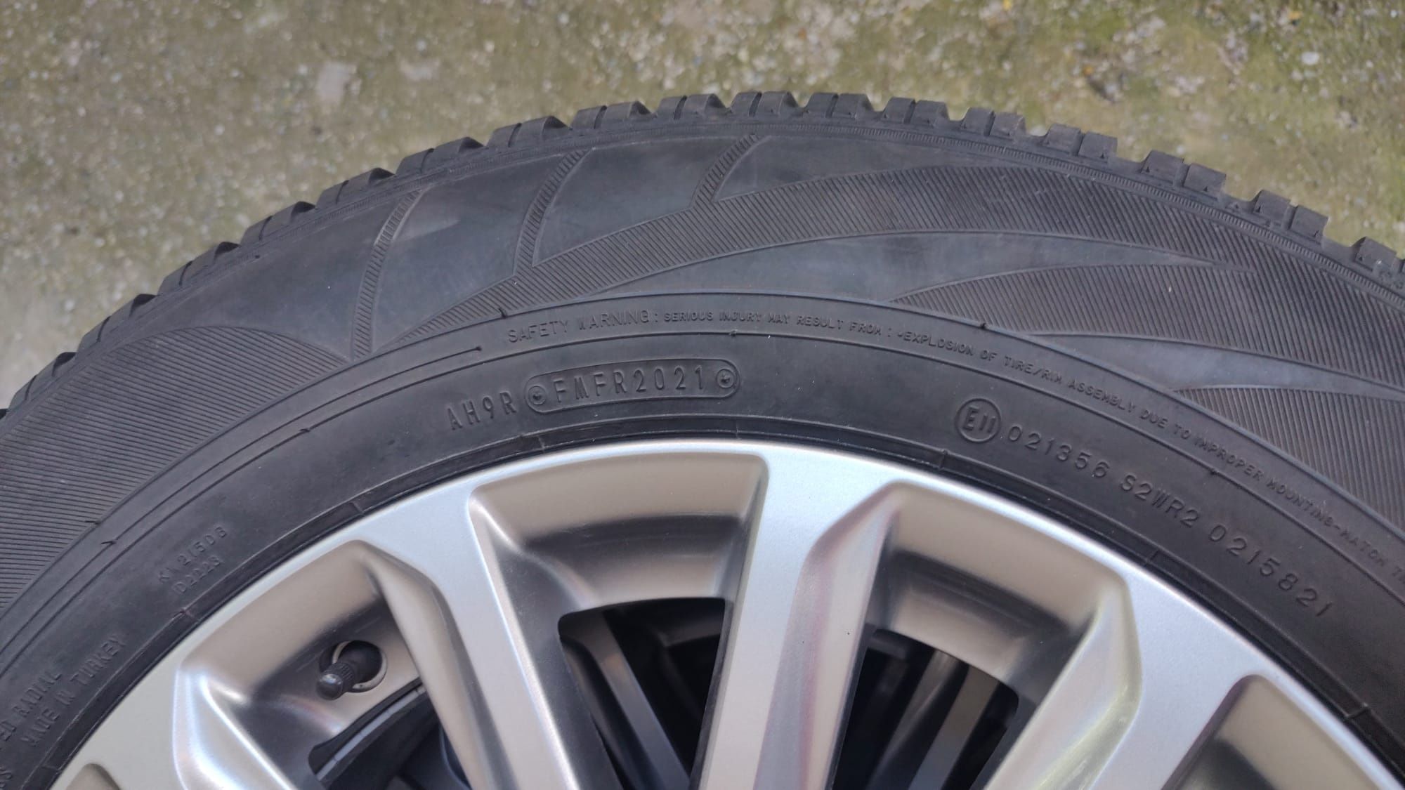 Jantele originale Mitsubishi L200 cu anvelope noi245/70/17