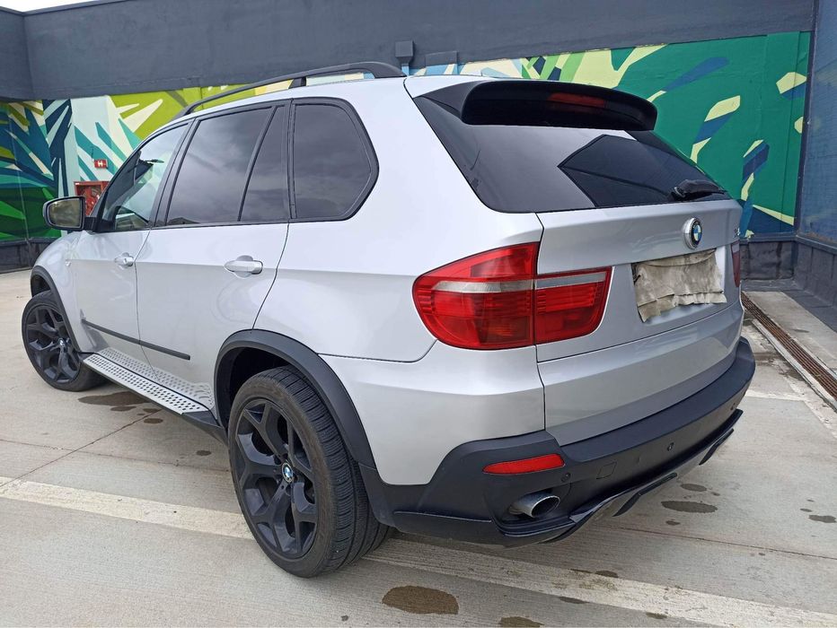 Vand BMW X5 2008 m57 interior negru piele full panoramic