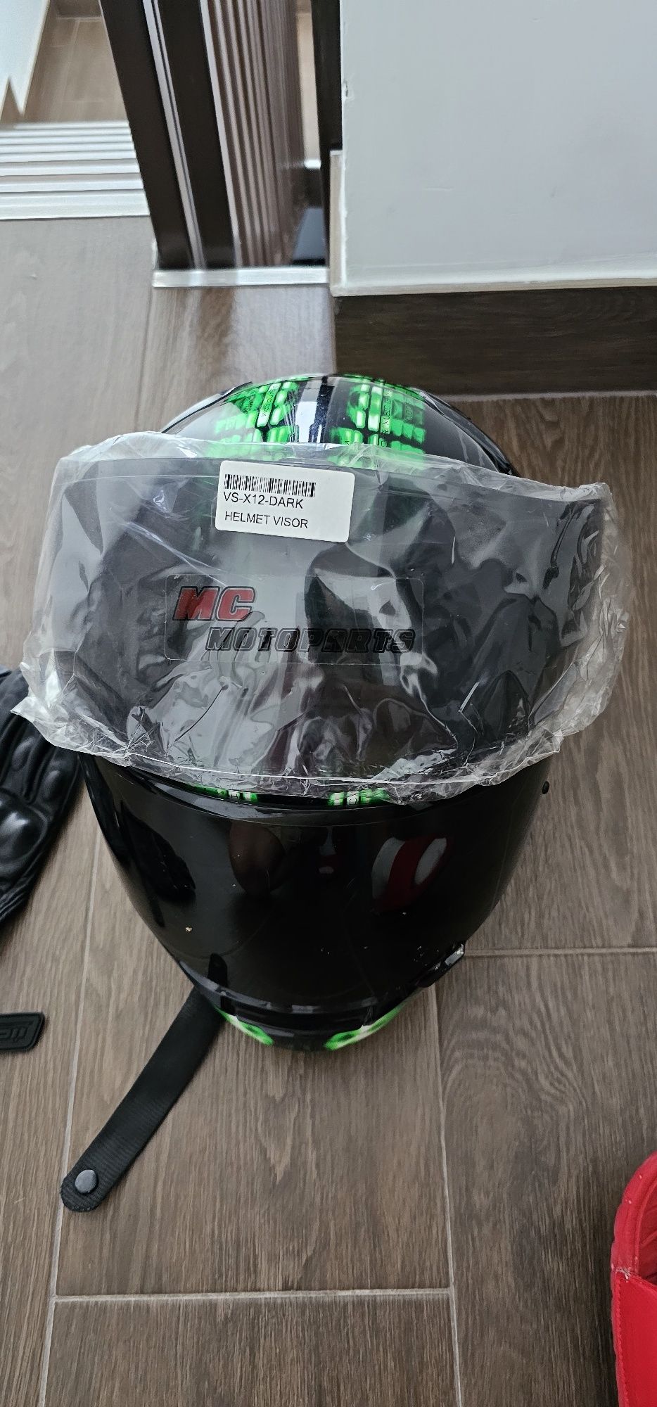 Casco Moto SHOEI XR-1100 PLUGIN TC-4 kawasaki ninja verde