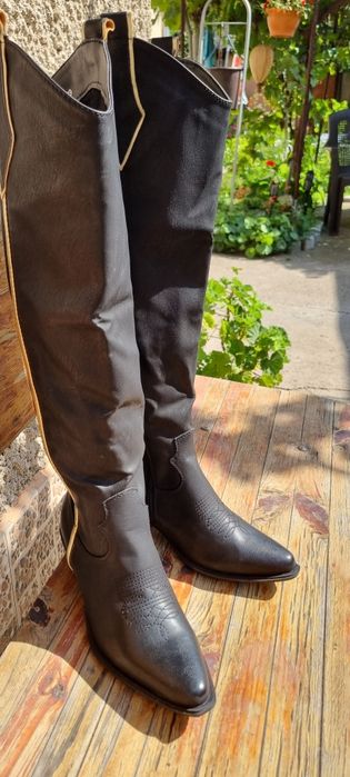 Дамски каубойски ботуши 38 номер