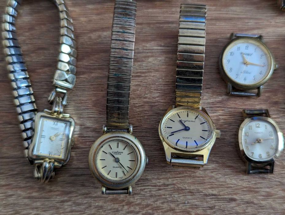 Lot de 17 Ceasuri de mana, Citizen, Orient, 250 lei toate