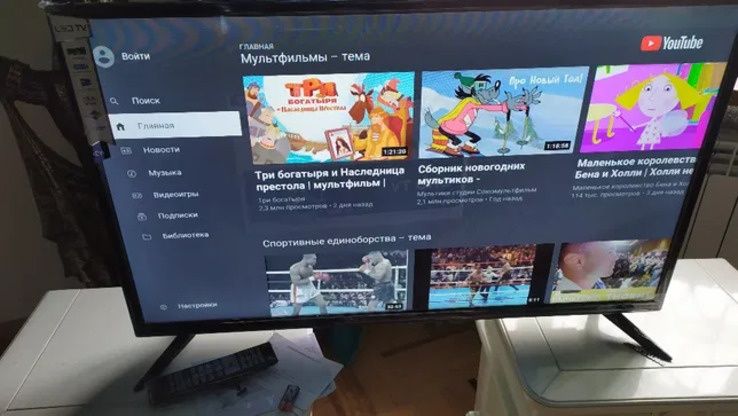 Отдам телевизор  купили новый