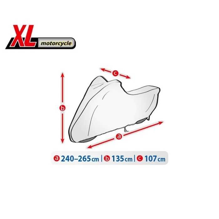 Покривало за мотор Automat, Kegel - Basic, Размер M, L и XL, Сив