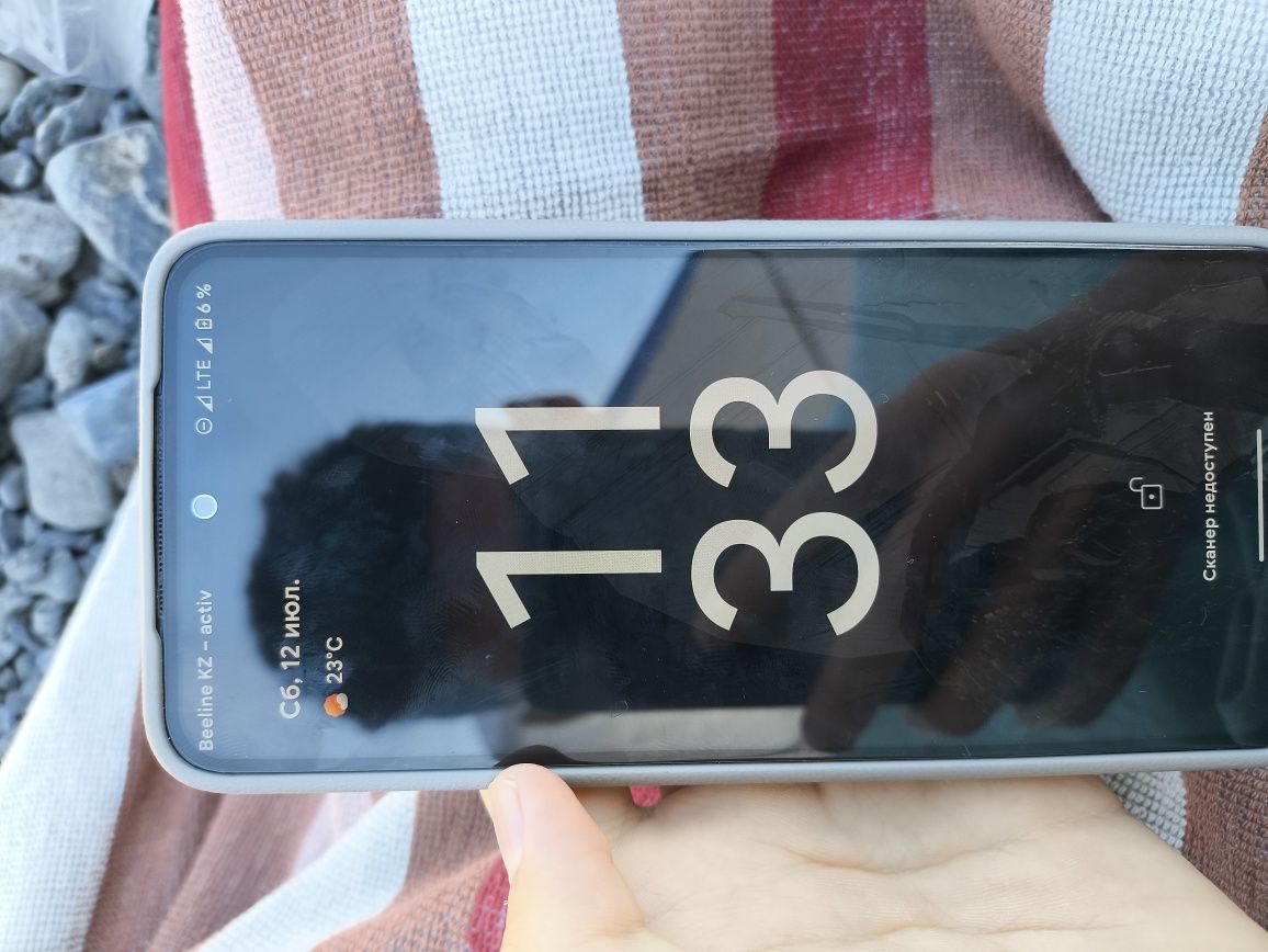 Redmi note 11 4/128, есть проблема с отпечатком