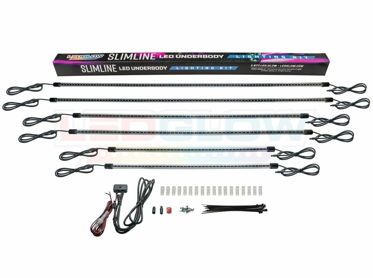 Led Glow, подсветка на мощных светодиодах. Цвет Purple, LED Kit.