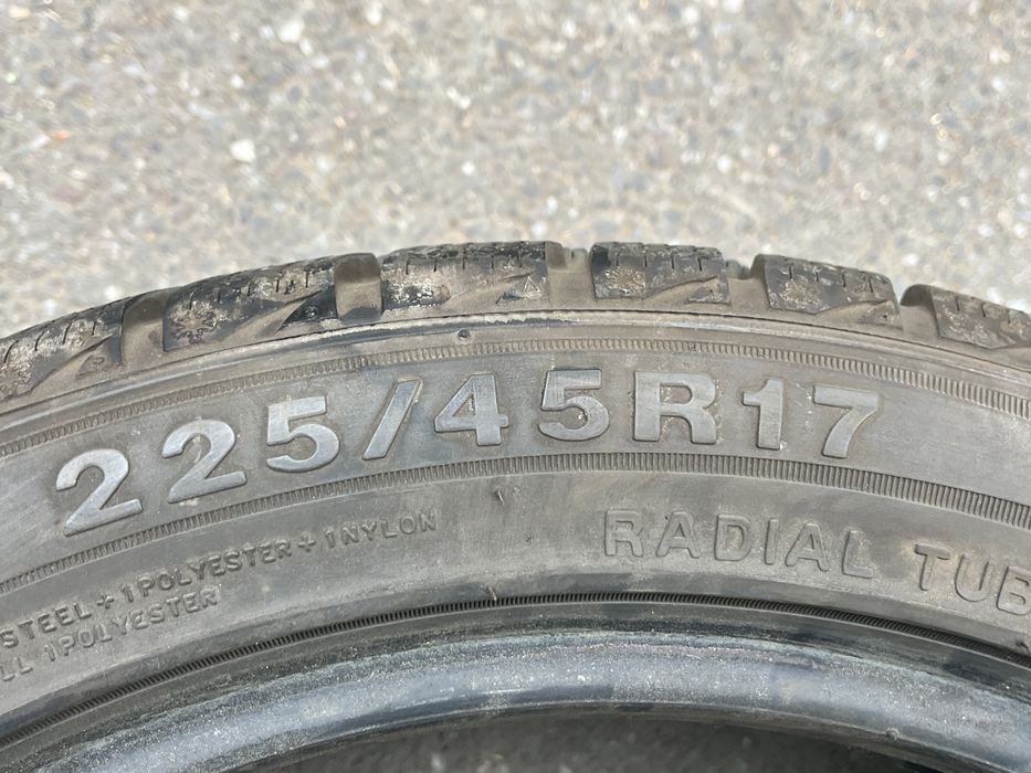 4 Anvelope iarna 225/45/17