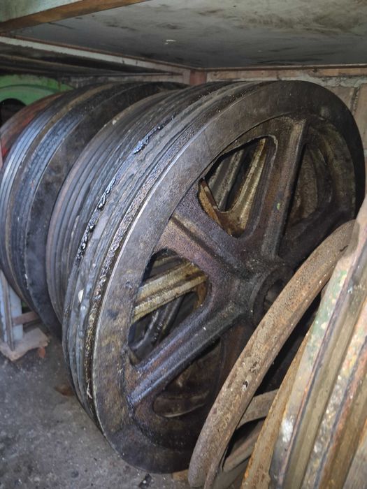 Fulie-volanta- cap compresor