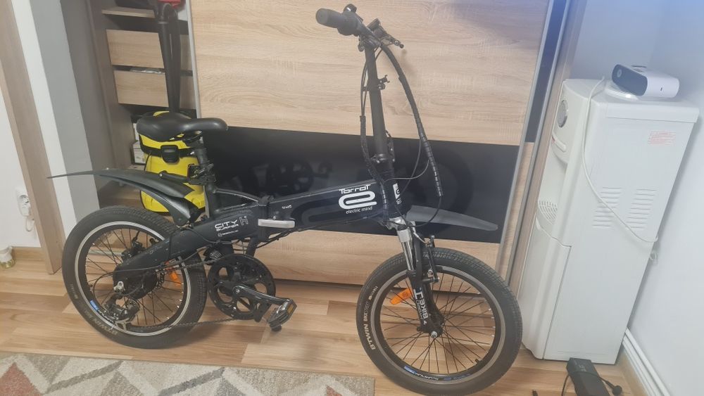 Bicicleta electrica pliabila