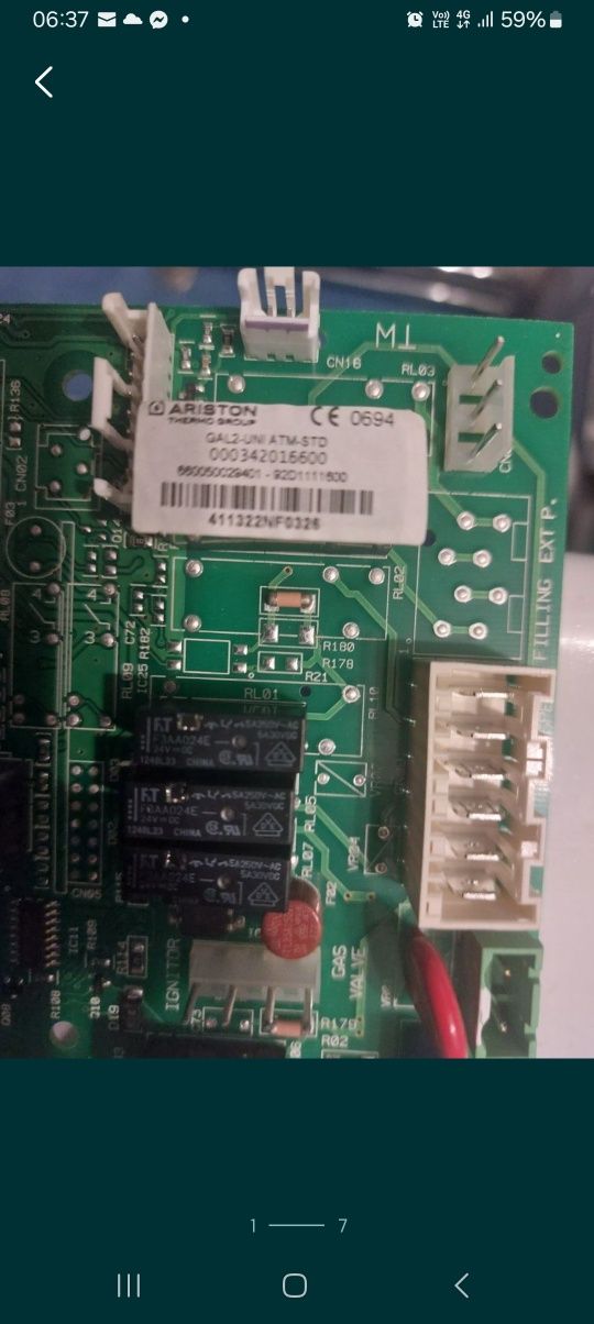 Placă  electronică  Ariston BSII