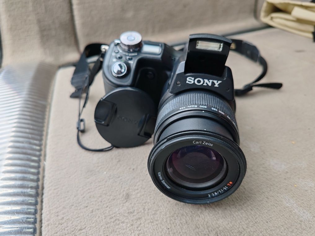 Sony Cyber‑Shot DSC‑F828 + obiectiv wide & teleobiectiv...
