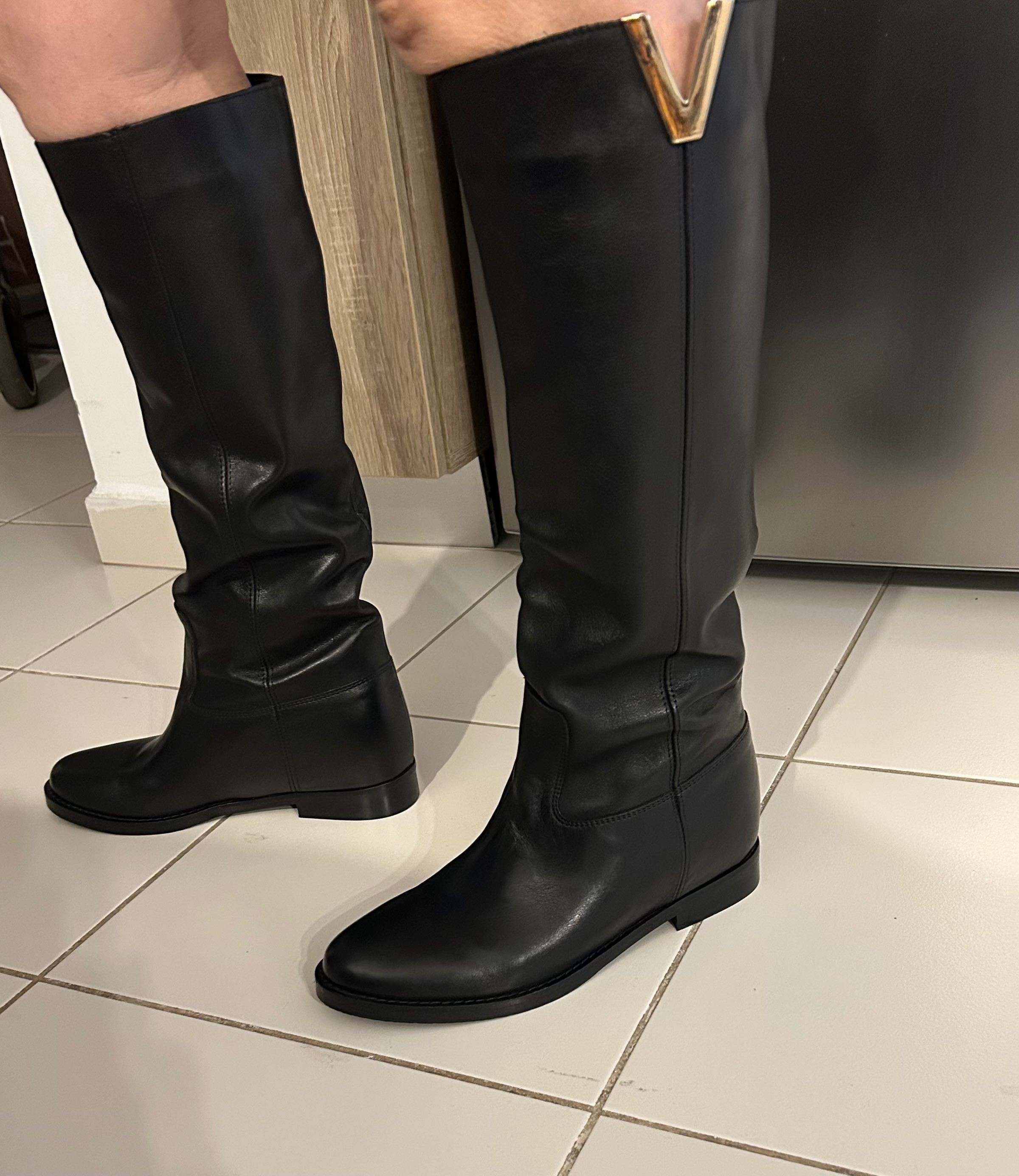 Cizme lungi piele noi