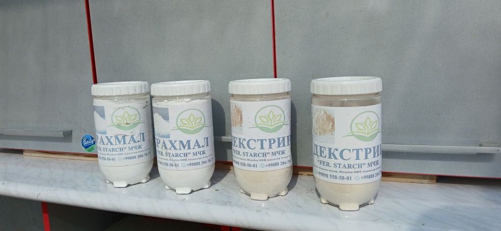 клей на основе рисового крахмала