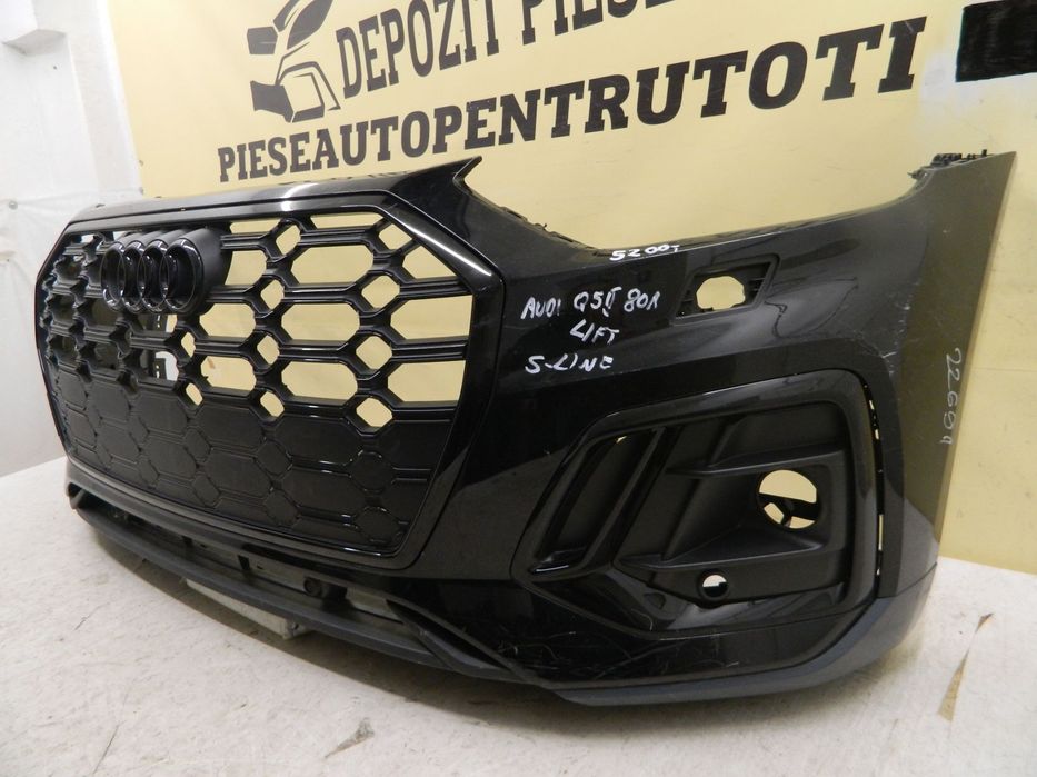 Bara fata Audi Q5 S-Line, SQ5, 2020, 2021, 2022, 2023, Cod origine  80A807437P.