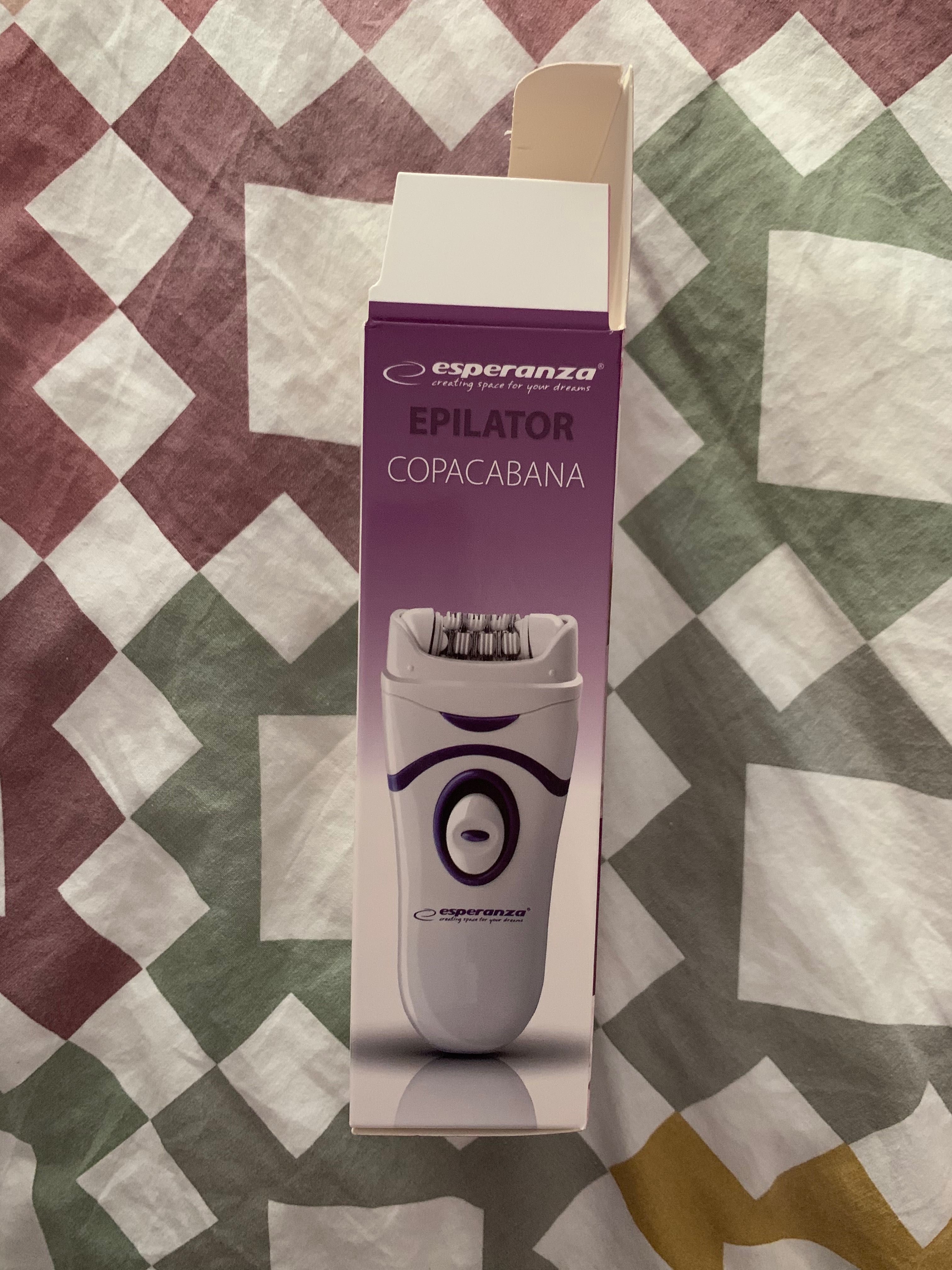 epilator Copacabana cu baterii