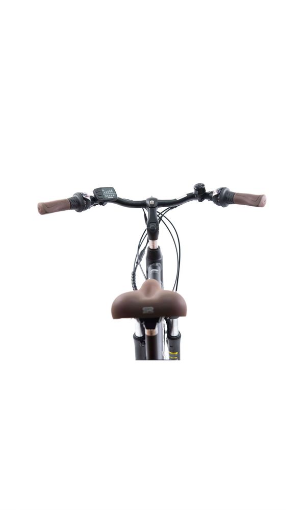 Електрически мъжки трекинг велосипед Schiano E-Ride 28'' 374.4Wh черен