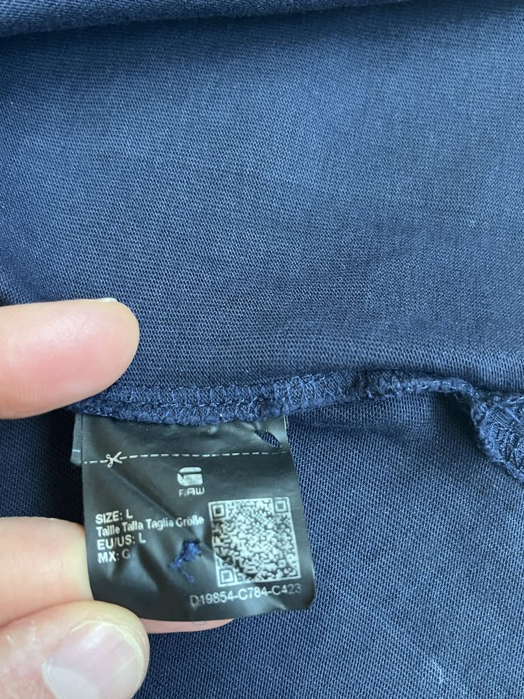 G Star RAW : Printed Stripe Polo - размер Л / Оригинал