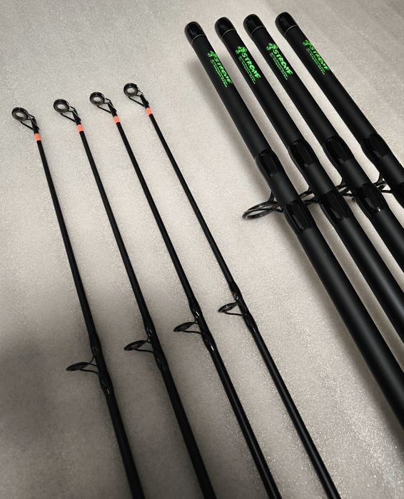 SET 4 Lansete Somn 3.0m Diamant ALB CatFish + 4 Mulinete GB 8000
