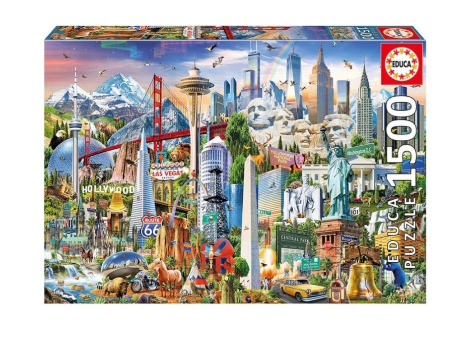 Пъзел 1500 части