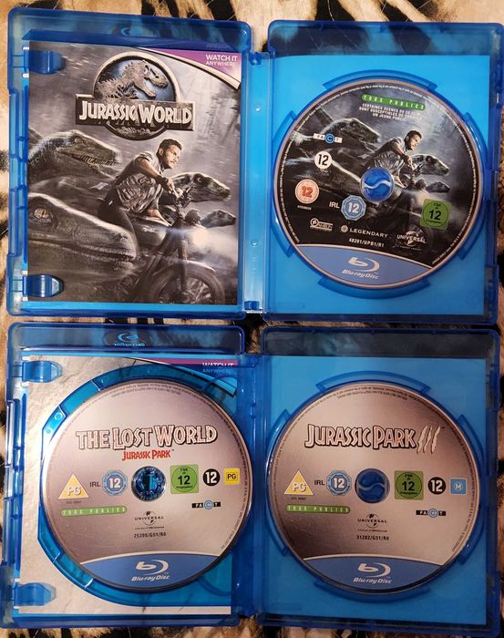 Colecție Blu-Ray Premium – Jurassic Park & Jurassic World