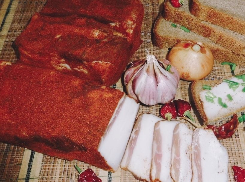 Сало домашние капченое, капченое  с перцем, соленое разное!