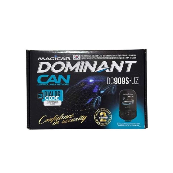 Автосигнализация Magicar Dominant DC909UZ muddatli to'lovga