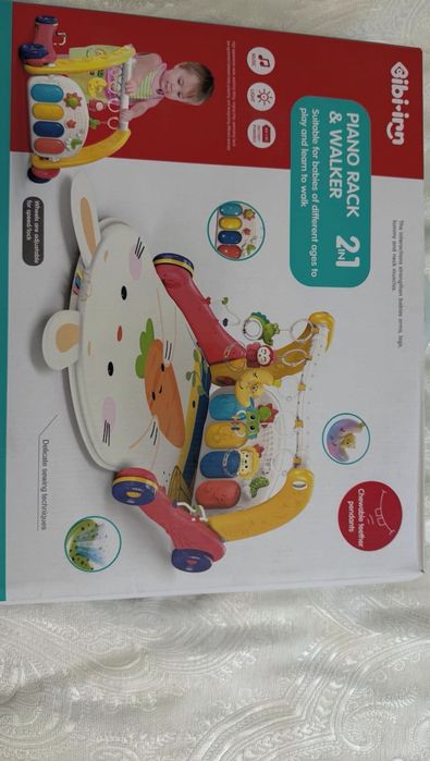 Продам ходунки 2 в1, новая