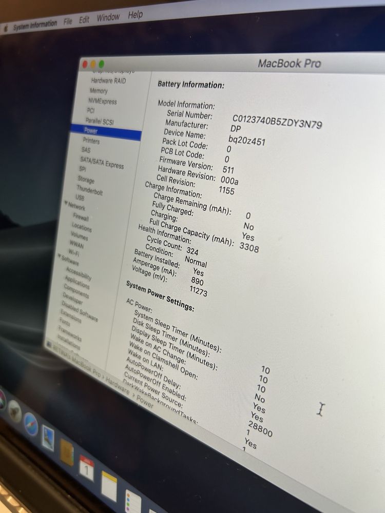 Apple macbook Pro 2012 late Retina I5 8gb ram ssd