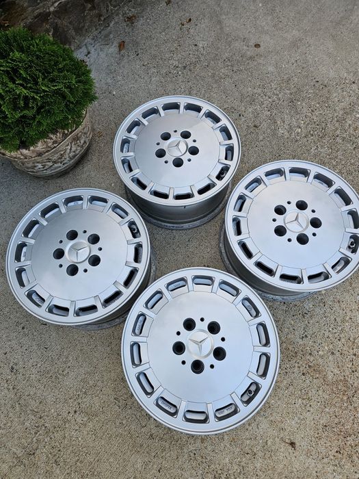 Jante Mercedes, RETRO, R15, GULLIDECKEL. W124, W201, W123