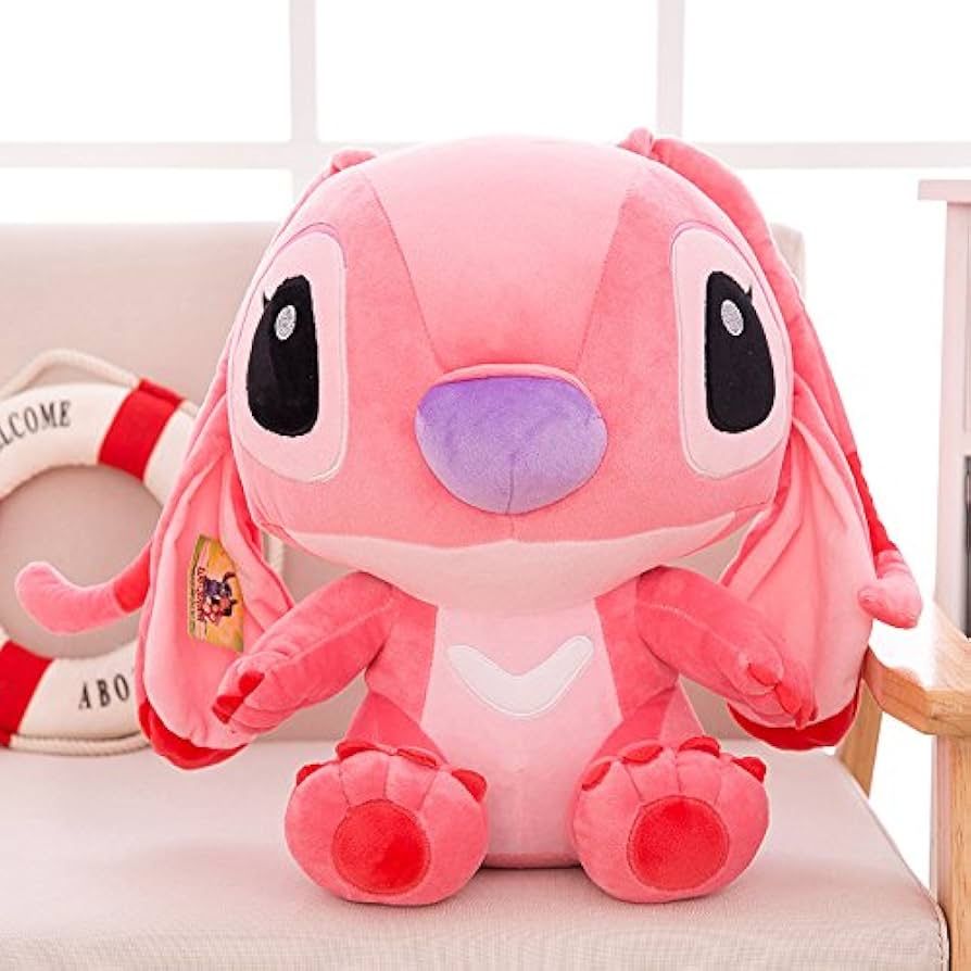 Плюшена играчка Лило и Стич, 50см Син Стич, Розов Стич Lilo Stitch
