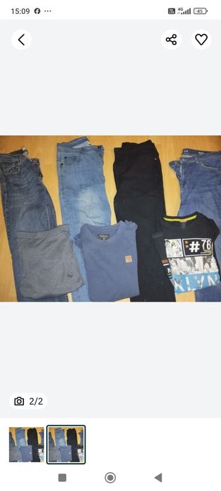 Lot mare haine băieți+ geacă impermeabilă