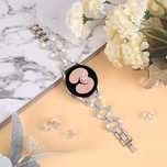 Crystal ring stainless steel верижка за Samsung/Huawei/Amazfit/Garmin