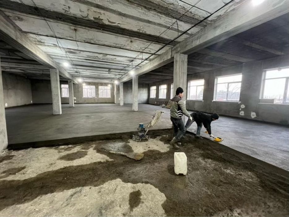 Полусухая Стяжка Стяжка Механизированная Бетонная Стяжка Без Посредник