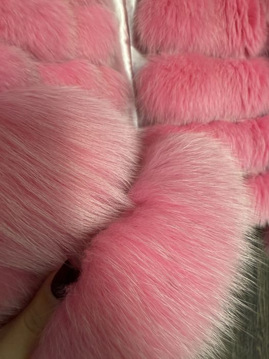 Палто естествен косъм