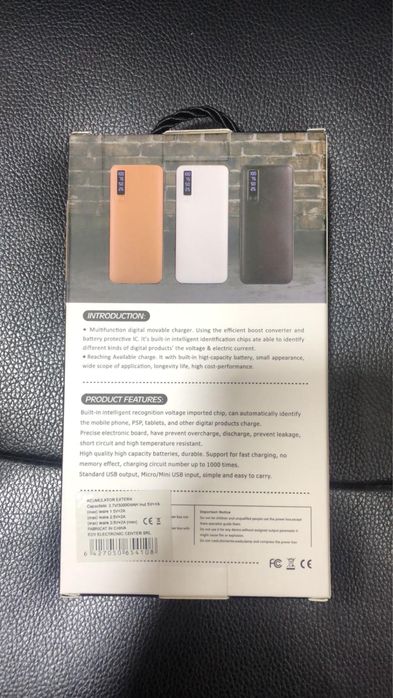 Baterie Externa Powerbank 30.000 mAh