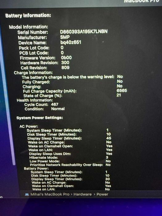 Macbook Pro 16-inch, 2019