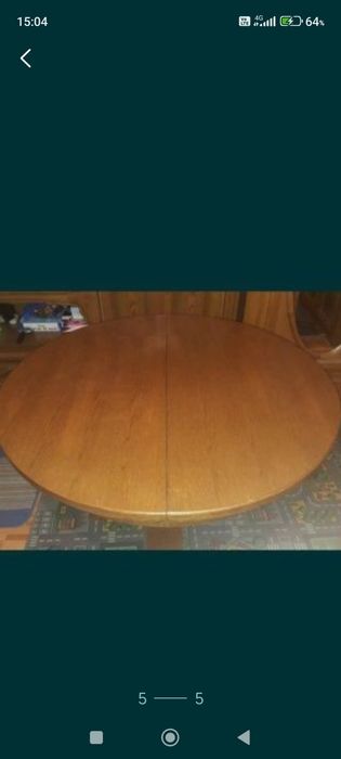 masa lemn masiv cu scaune