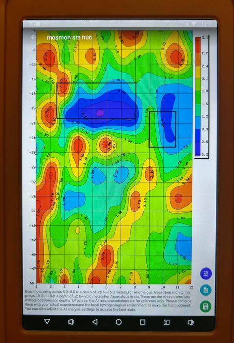 DETECTARE  APĂ SUBTERANĂ,cartografierea solului pentru gasirea apei