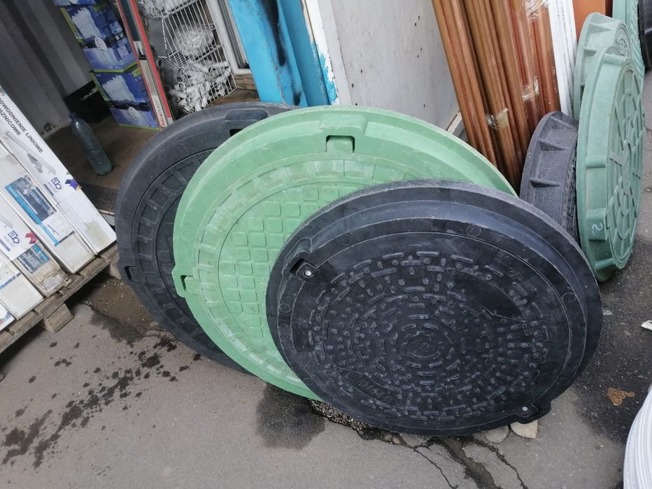 Vând capace , rigole din polimer