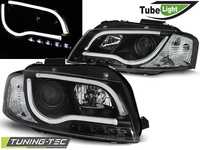 Faruri AUDI A3 8P 05.03-03.08 LED TUBE LIGHTS BLACK