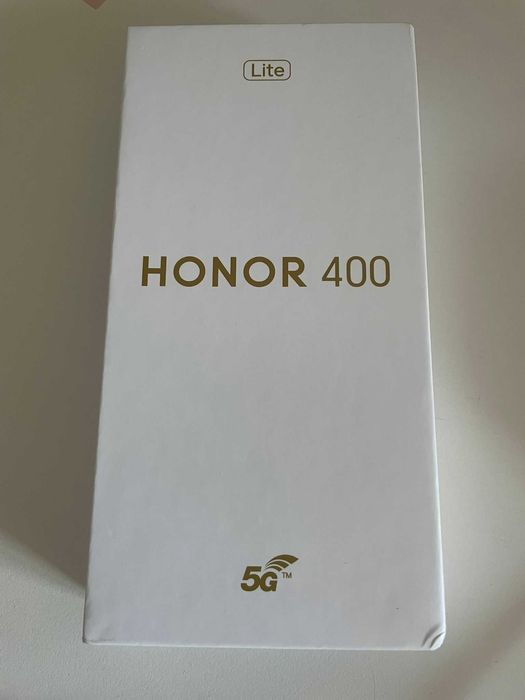 Honor 400 Lite Velvet Black – Nou, Sigilat, 256GB, Dual SIM, 5G