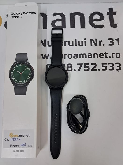Samsung Galaxy Watch6 Classic, 47mm -N-