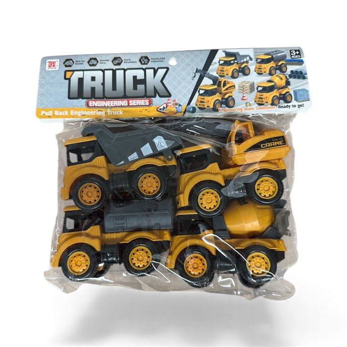 Truck Engineering Series Комплект строителни камиончета, механизъм