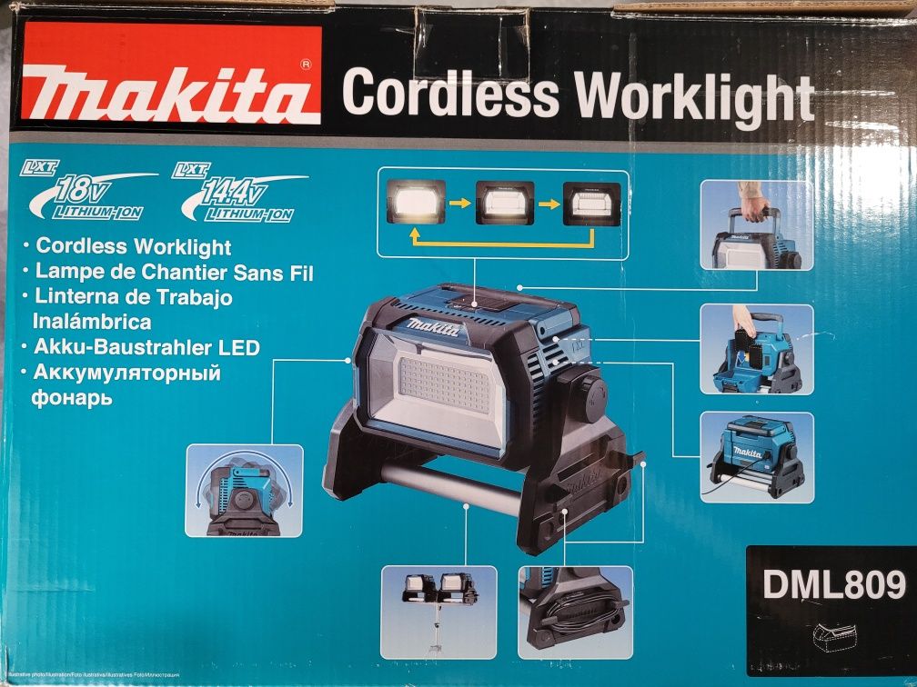 DML809/18V Makita Proiector de santier