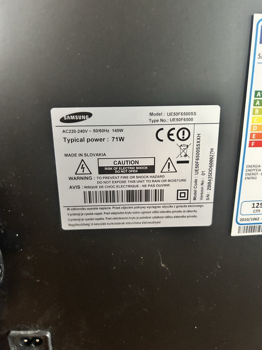 LCD 50” cu ecran defect