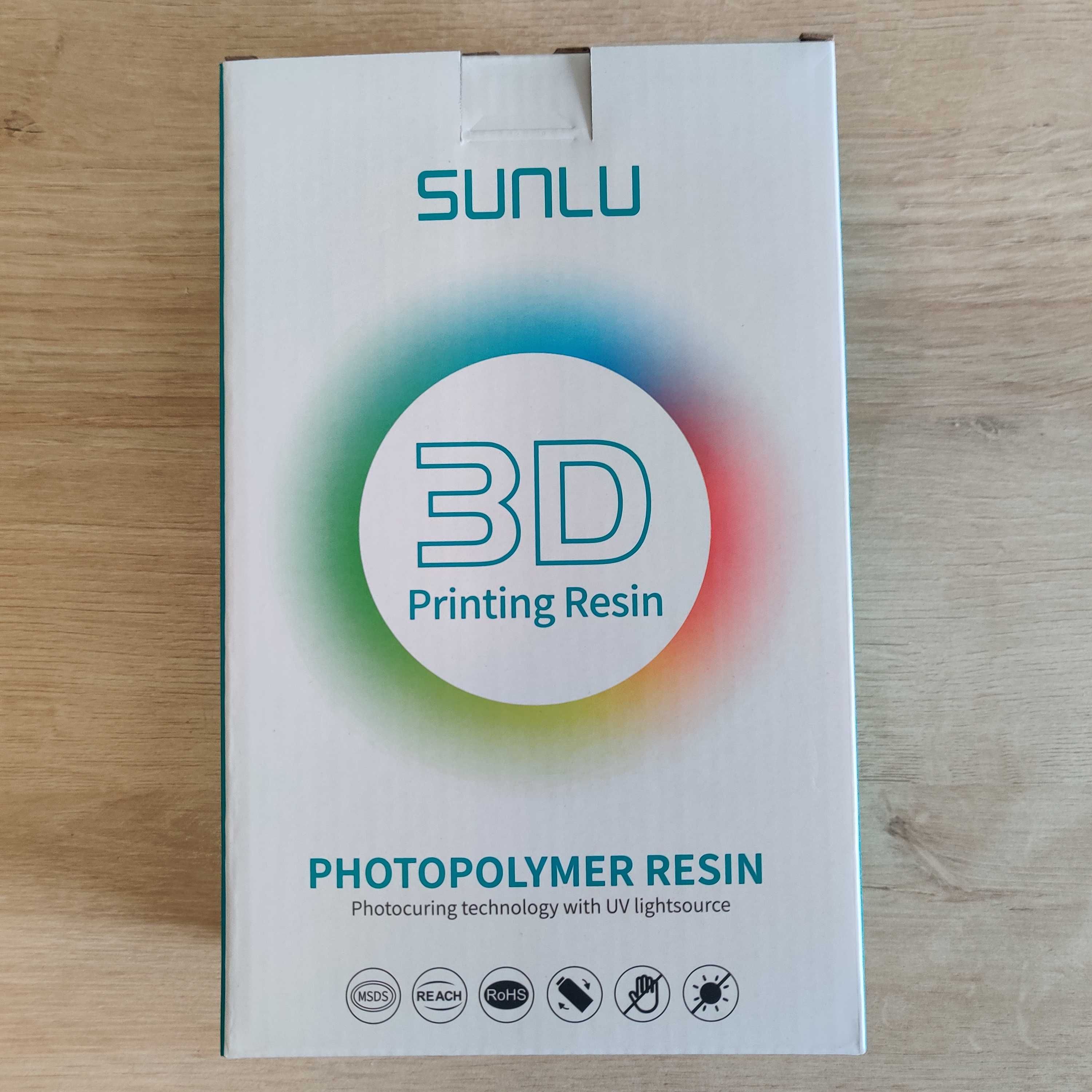 SUNLU Фотополимерна Смола за 3D принтер, бутилки по 1 Л